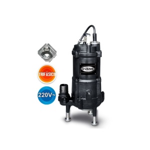 BOMBA SUMERGIBLE TRITURADORA (Modelos GD - Descarga de 2" | 3 HP)
